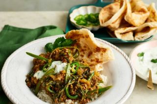 Easy curried mince