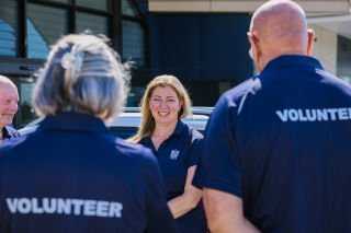 Volunteering at PCYC 