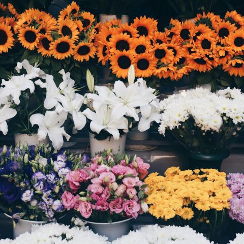 Delivering smiles with flowers