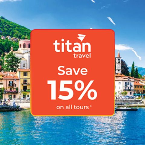 Titan Travel - Save 15% on all tours